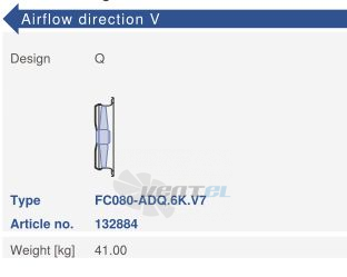 Цена Ziehl-abegg FC080-ADQ.6K.V7 Цена Ziehl-abegg FC080-ADQ.6K.V7