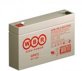 Аккумулятор WBR GP 672 (6V / 7.2Ah)