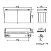 Аккумулятор Ventura HRL 12680W (12V / 170Ah)