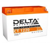 Мото аккумулятор Delta CT 1220 (12V / 20Ah / 250A (CCA))