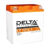 Мото аккумулятор Delta CT 1214.1 (12V / 12Ah / 165A (CCA))