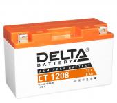 Мото аккумулятор Delta CT 1208 (12V / 8Ah / 110A (CCA))