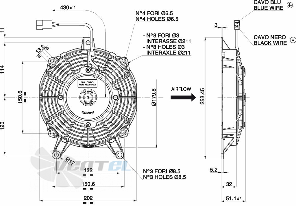 Ziehl-abegg FL056-8EK.4F.V5P  купить, цены, каталог