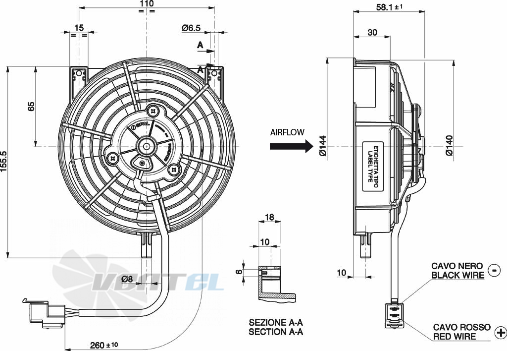 Ziehl-abegg FL065-6EW.4I.A5L  купить, цены, каталог