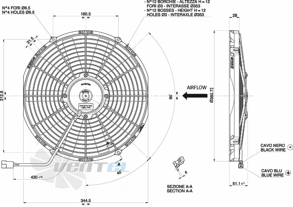 Ziehl-abegg FL035-VDA.2C.A5S  купить, цены, каталог