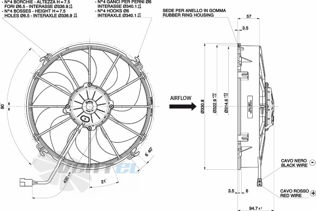 Ziehl-abegg FL035-VDW.2C.A5S  купить, цены, каталог