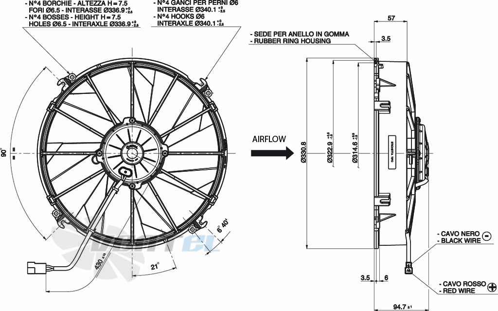 Ziehl-abegg FL042-4EA.2F.V5L  купить, цены, каталог