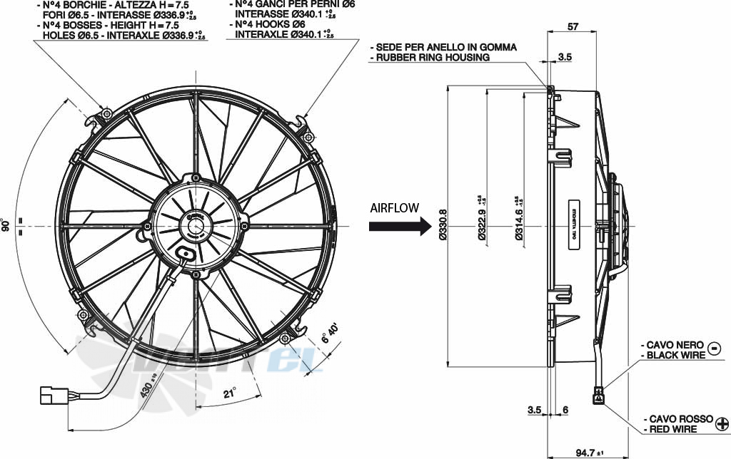 Ziehl-abegg FL042-4EK.2F.V5P  купить, цены, каталог