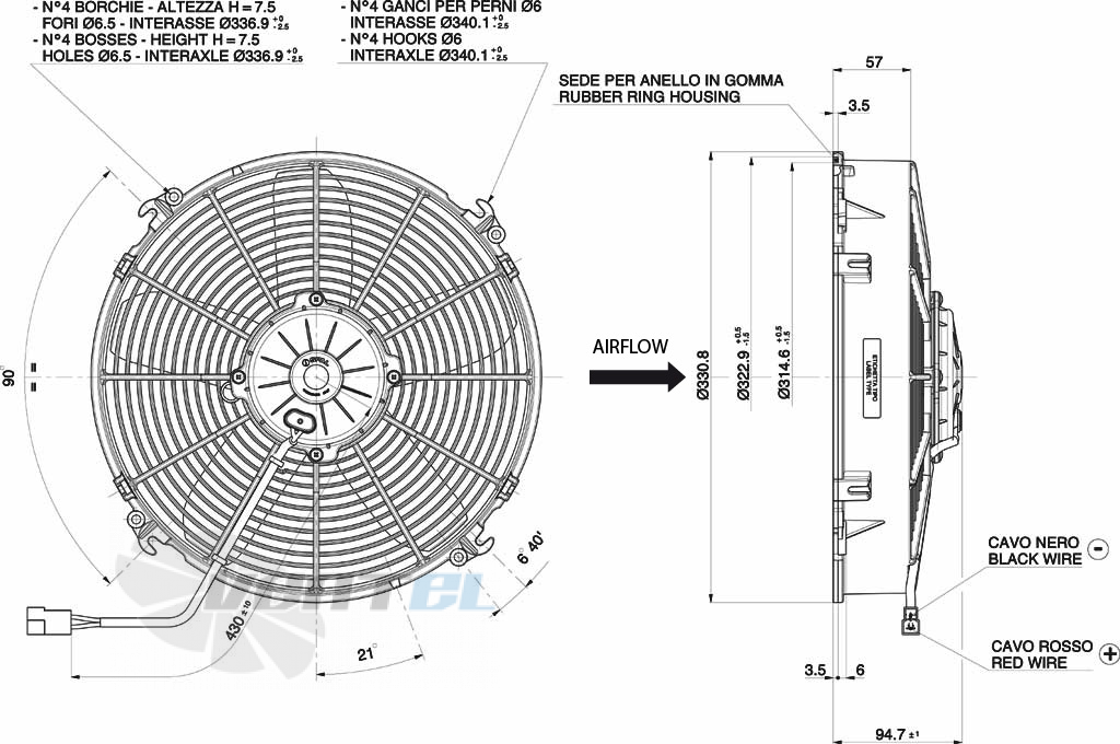 Ziehl-abegg FL042-SDW.2C.A5P  купить, цены, каталог