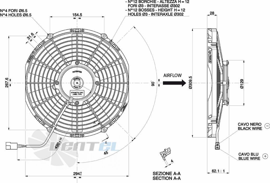 Ziehl-abegg FL050-6EA.4C.V5L  купить, цены, каталог