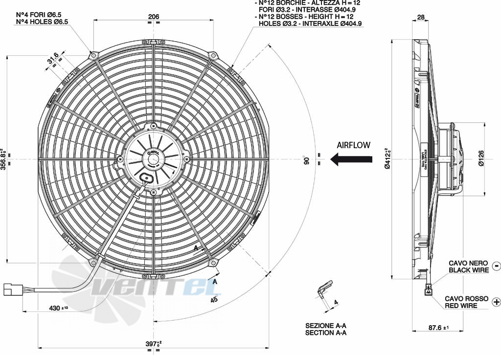 Ziehl-abegg FL035-4EW.2C.A5S  купить, цены, каталог