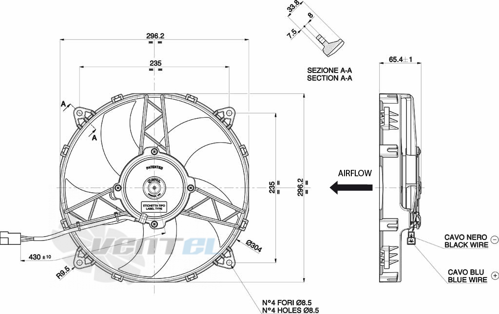 Ziehl-abegg FL050-ADK.4C.V5P  купить, цены, каталог