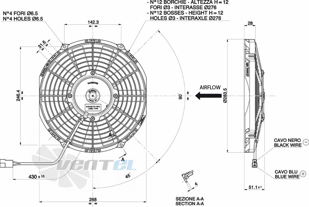 Ziehl-abegg FL050-VDA.4I.V5P  купить, цены, каталог
