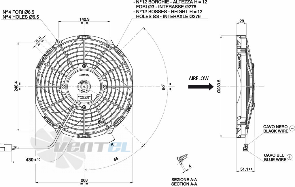 Ziehl-abegg FL050-VDA.4I.V5S  купить, цены, каталог