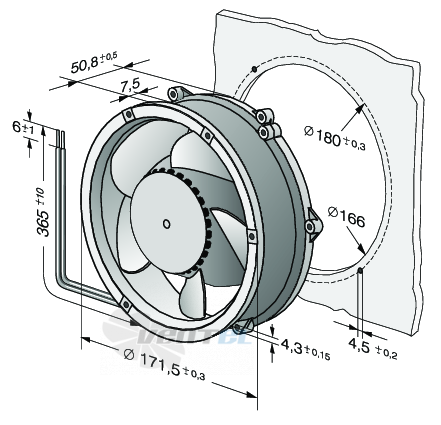 Габаритные размеры DV6248TDP