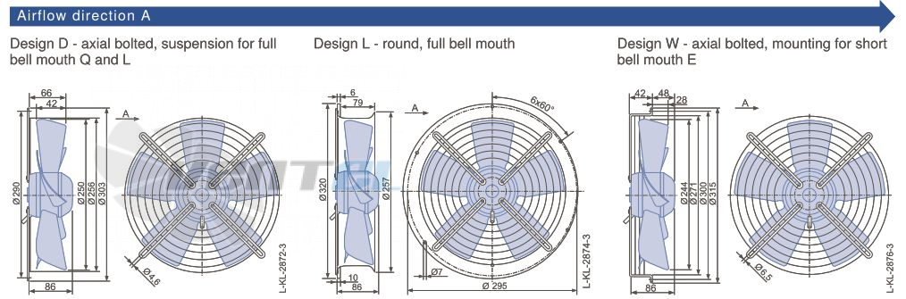 Каталог Ziehl-abegg FB025-2EH.WC.V5