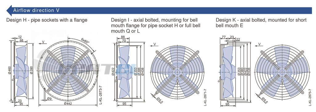 Каталог Ziehl-abegg FB035-4EL.WD.A5