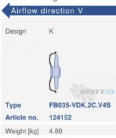Цена Ziehl-abegg FB035-VDK.2C.V4S