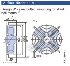 Стоимость Ziehl-abegg FB035-VDW.2C.A4P
