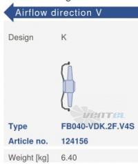 Цена Ziehl-abegg FB040-VDK.2F.V4S
