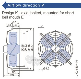 Каталог Ziehl-abegg FB040-VDK.2F.V4S