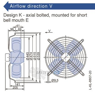 Каталог Ziehl-abegg FB045-4EK.4F.V4L