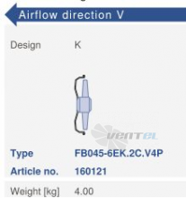 Цена Ziehl-abegg FB045-6EK.2C.V4P