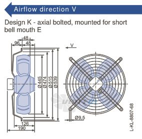 Каталог Ziehl-abegg FB045-6EK.2C.V4P