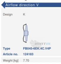 Цена Ziehl-abegg FB045-6EK.4C.V4P