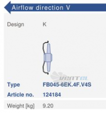 Цена Ziehl-abegg FB045-6EK.4F.V4S