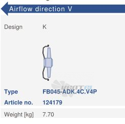 Цена Ziehl-abegg FB045-ADK.4C.V4P