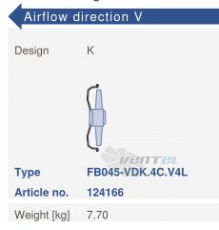 Цена Ziehl-abegg FB045-VDK.4C.V4L