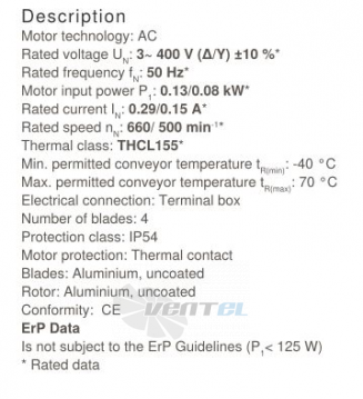 Осевой вентилятор Ziehl-abegg FB056-ADK.4C.V4L