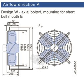 Каталог Ziehl-abegg FB056-SDW.4F.A4L