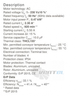 Осевой вентилятор Ziehl-abegg FB063-6EK.4I.V4L