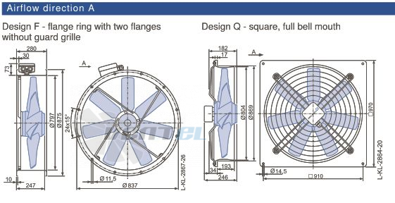 Каталог Ziehl-abegg FC080-6DF.6K.A7