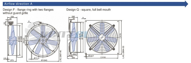 Каталог Ziehl-abegg FC100-NDF.7M.A7