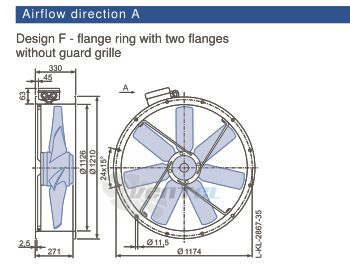 Каталог Ziehl-abegg FC112-MDF.7M.A7