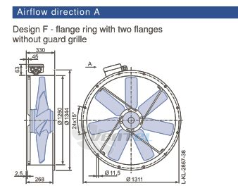 Каталог Ziehl-abegg FC125-NDF.7M.A7