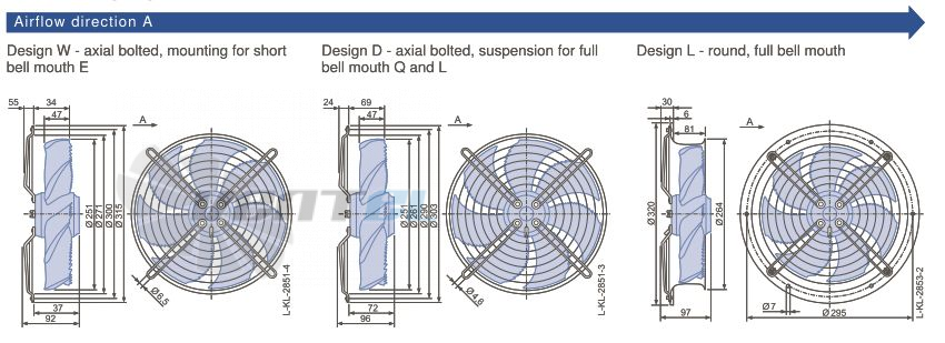Каталог Ziehl-abegg FN025-4EK.W8.V7