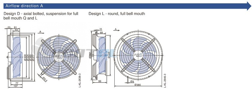 Каталог Ziehl-abegg FN030-6IK.0E.V7