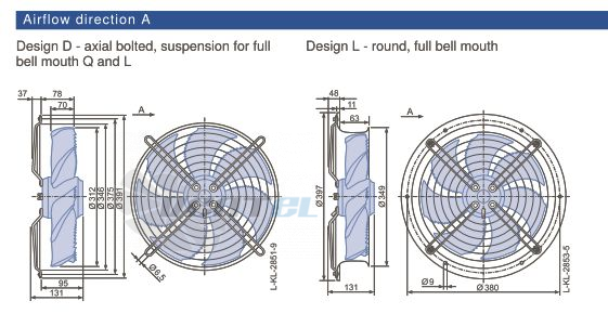 Каталог Ziehl-abegg FN031-4EH.WD.V7