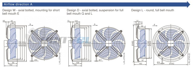 Каталог Ziehl-abegg FN035-4EH.0F.V7P2