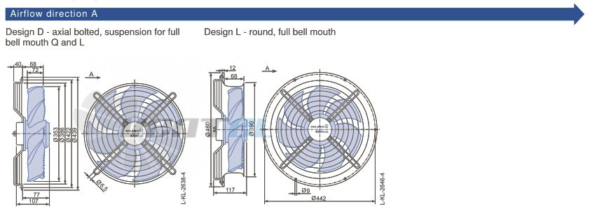 Каталог Ziehl-abegg FN035-6II.0E.V7