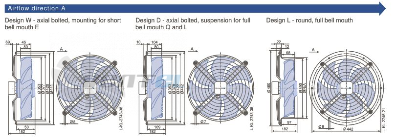 Каталог Ziehl-abegg FN035-VDW.0F.A7P2