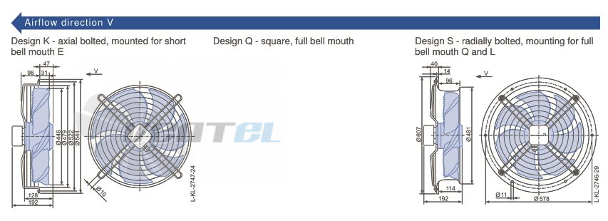 Каталог Ziehl-abegg FN045-6EW.2F.A7P3