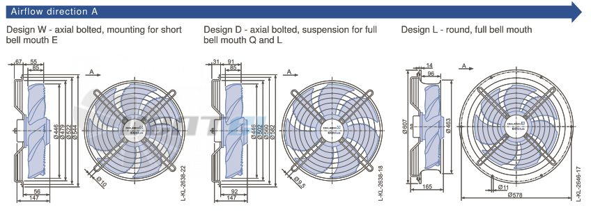 Каталог Ziehl-abegg FN045-6IW.BF.A7P3