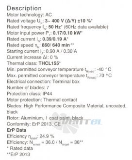 Осевой вентилятор Ziehl-abegg FN045-SDD.2C.A7P3