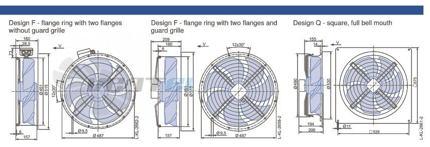 Каталог Ziehl-abegg FN045-VDF.4F.V7P1