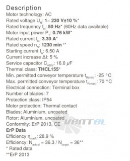 Осевой вентилятор Ziehl-abegg FN050-ADA.4C.V7P1